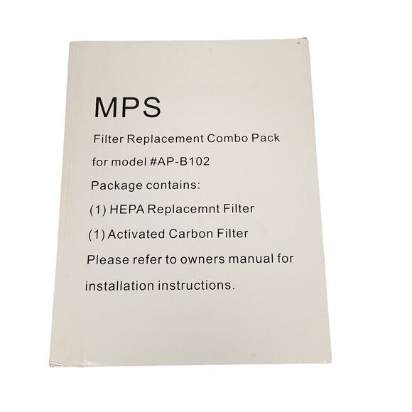 True HEPA & Carbon Replacement Filter Combo For Alexapure Breeze AP-B102 New - Picture 2 of 6